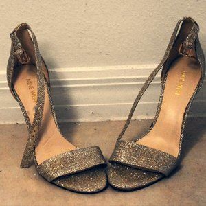 Nine West, Gold strap high heels